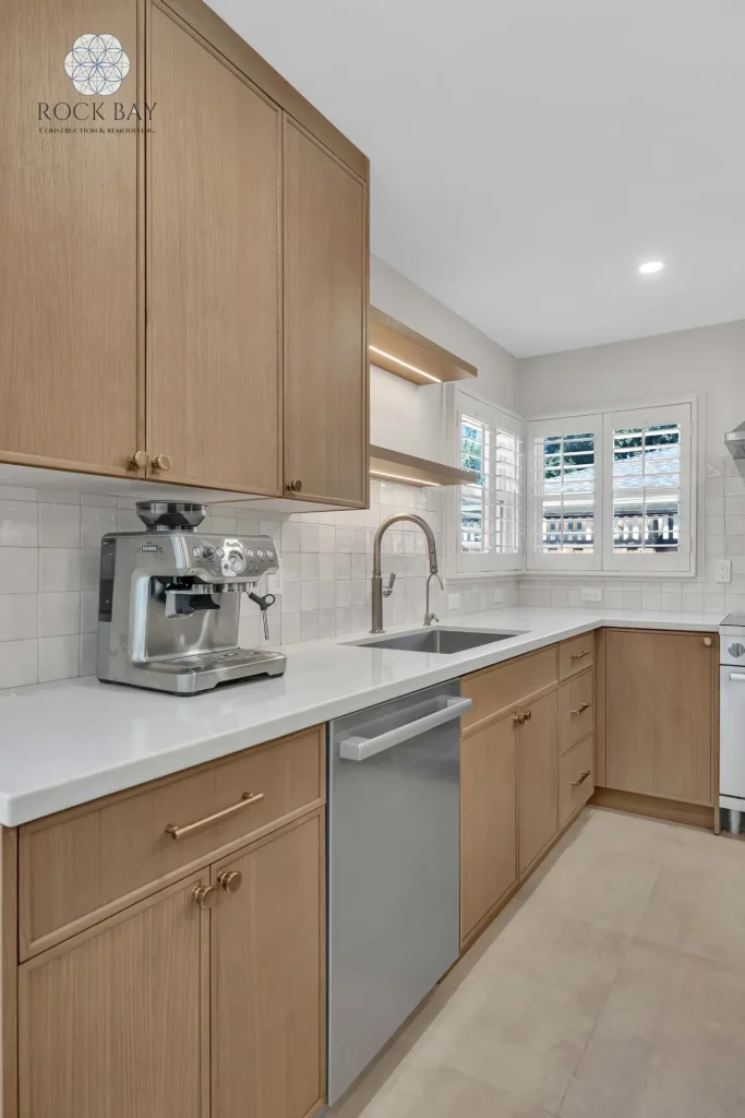 Full kitchen remodel dishwasher cabinetry sink