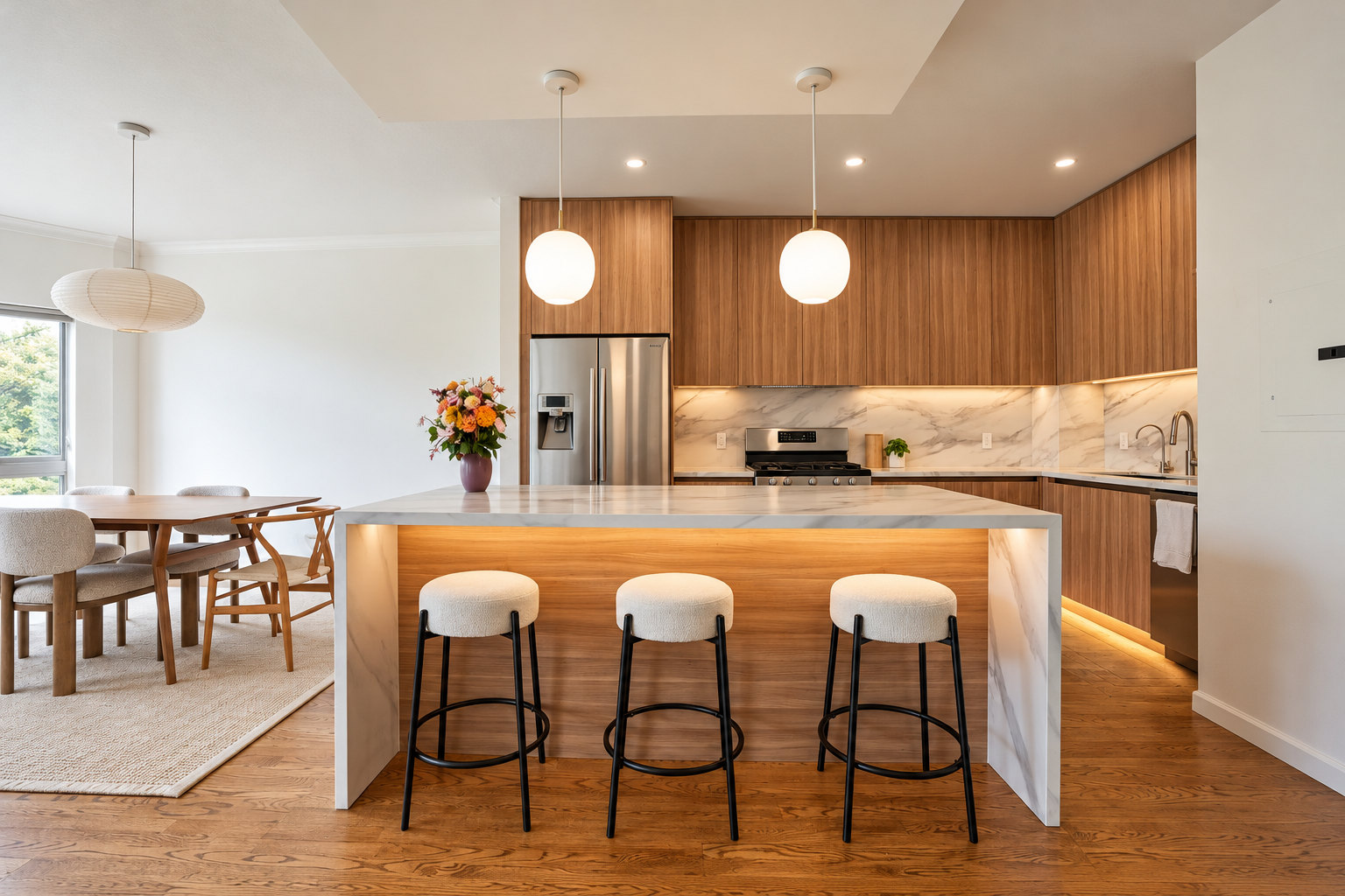 Contemporary Kitchen Remodel by Rock Bay Construction & Remodeling — Project 1 project photo